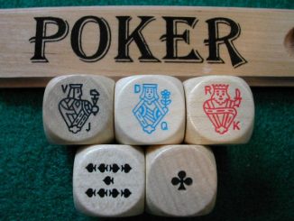 Покер на костях: правила игры, таблица