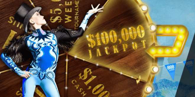 Акция Jackpotland от 888 Poker