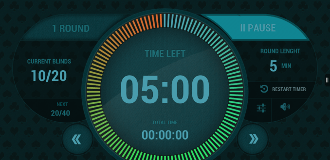 Покер Таймер – незаменимый помощник в проведении турниров