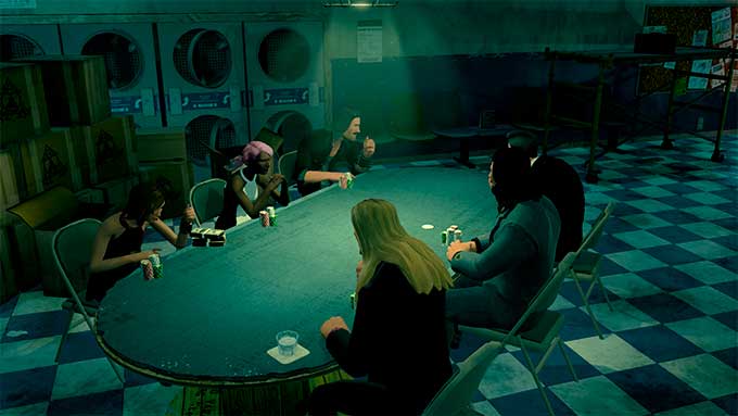 Покер в PS4 игре