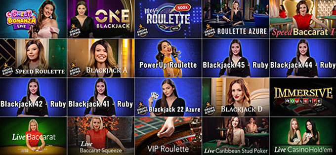 Настольные игры с живым дилером