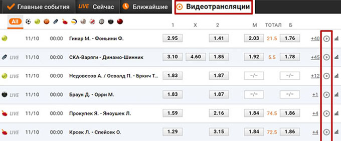 Прямые эфиры