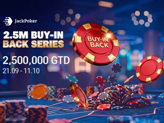 BUY-IN BACK: JackPoker запустил серию с общей гарантией $2,500,000, в рамках которой компенсирует покеристам затраты