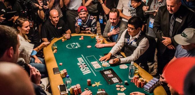 Живой покер турнир