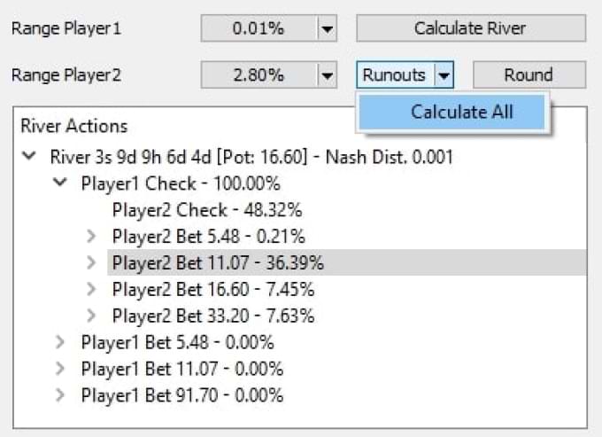 Скриншот дерева решений